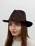 Шляпа HERMAN арт. MAC TUCKER (коричневый)